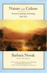 Cover of: Nature and Culture by Barbara Novak