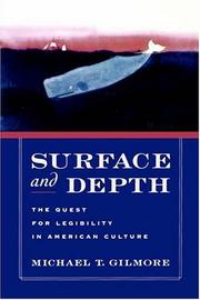 Cover of: Surface and Depth by Michael T. Gilmore