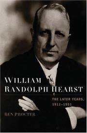 Cover of: William Randolph Hearst by Ben Procter