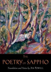 Cover of: The Poetry of Sappho | Jim Powell