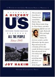Cover of: A History of US | Joy Hakim