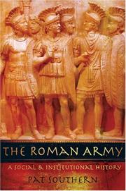 Cover of: The Roman Army by Pat Southern