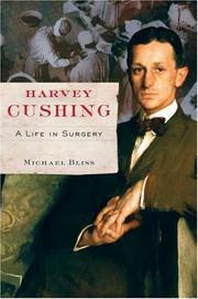 Cover of: Harvey Cushing by Michael Bliss
