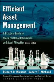 Cover of: Efficient Asset Management by Richard O. Michaud, Richard O. Michaud