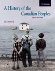 Cover of: A History of the Canadian Peoples by J.M. Bumsted