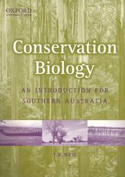 Cover of: Conservation biology