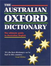 Cover of: The Australian Oxford dictionary
