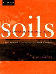 Cover of: Soils, their properties and management