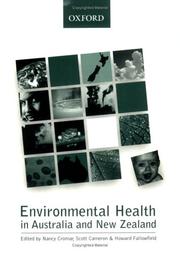 Cover of: Environmental health in Australia & New Zealand | 