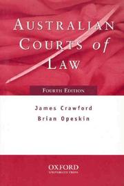 Australian courts of law by Crawford, James