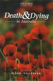 Cover of: Death and Dying in Australia