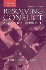 Cover of: Resolving Conflict : A Practical Approach (2nd Edition)