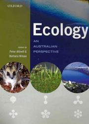 Cover of: Ecology: an Australian perspective