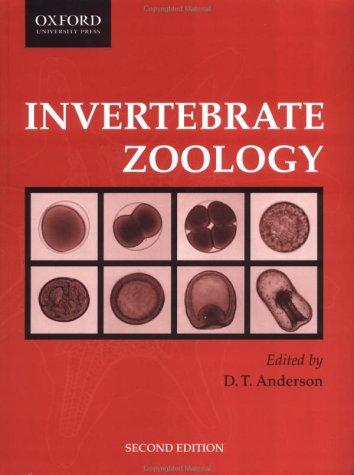 Invertebrate zoology by edited by D.T. Anderson.