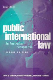 Cover of: Public International Law