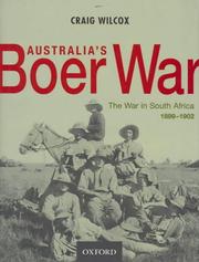 Cover of: Australia's Boer War by Craig Wilcox