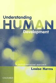 Cover of: Understanding Human Development: A Multidimensional Approach