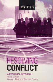 Cover of: Resolving Conflict: A Practical Approach