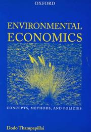 Environmental economics by Dodo J. Thampapillai