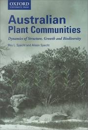 Cover of: Australian Plant Communities: Dynamics of Structure, Growth and Biodiversity