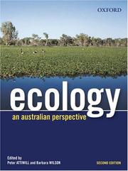 Cover of: Ecology: An Australian Perspective