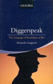 Cover of: Diggerspeak by Amanda Laugesen
