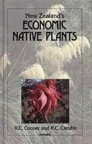 Cover of: New Zealand's economic native plants by Robert C. Cooper