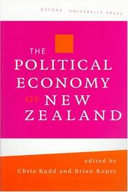 Cover of: The Political economy of New Zealand