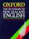 Cover of: The Dictionary of New Zealand English