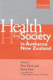 Cover of: Health and Society in Aotearoa New Zealand
