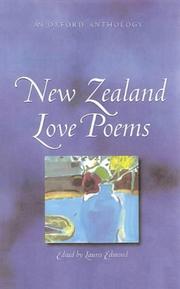 Cover of: New Zealand love poems: an Oxford anthology