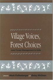 Cover of: Village Voices, Forest Choices by Mark Poffenberger