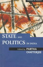 State and politics in India by Partha Chatterjee