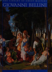 Cover of: Giovanni Bellini