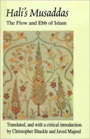 Cover of: Hali's Musaddas: The Flow and Ebb of Islam (Soas South Asian Texts)