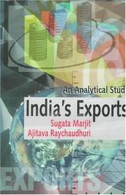 Cover of: India's exports: an analytical study