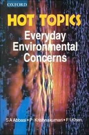 Cover of: Hot topics: everyday environmental concerns