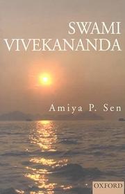 Cover of: Swami Vivekananda by Amiya P. Sen