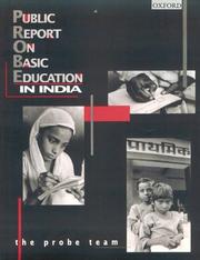 Cover of: Public report on basic education in India