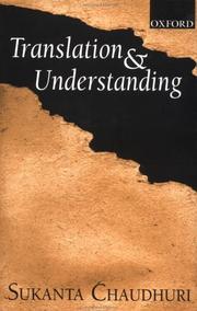 Cover of: Translation and understanding