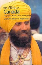Cover of: The Sikhs in Canada by G. S. Basran