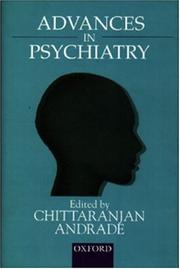 Cover of: Advances in psychiatry