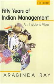 Cover of: Fifty years of Indian management: an insider's view