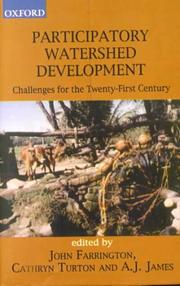Cover of: Participatory watershed development: challenges for the twenty-first century