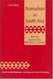 Cover of: Nomadism in South Asia