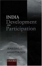 Cover of: India, development and participation