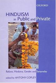 Cover of: Hinduism in Public and Private: Reform, Hindutva, Gender, and Sampraday