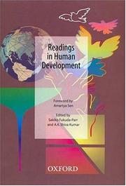 Cover of: Readings in human development by edited by Sakiko Fukuda-Parr, A.K. Shiva Kumar.