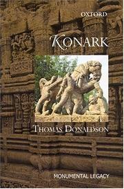 Cover of: Konarak (Monumental Legacy)