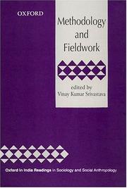 Cover of: Methodology and fieldwork
